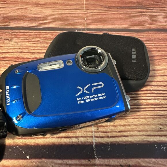 Fujifilm FinePix XP60 Camera Waterproof/Shockproof Blue - Parts - Picture 6 of 14